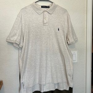 Light Gray XL Polo by Ralph Lauren